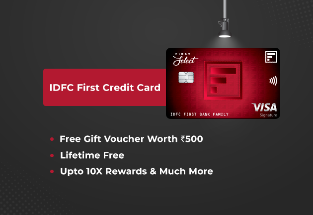 Free IDFC FIRST Credit Card Online Apply